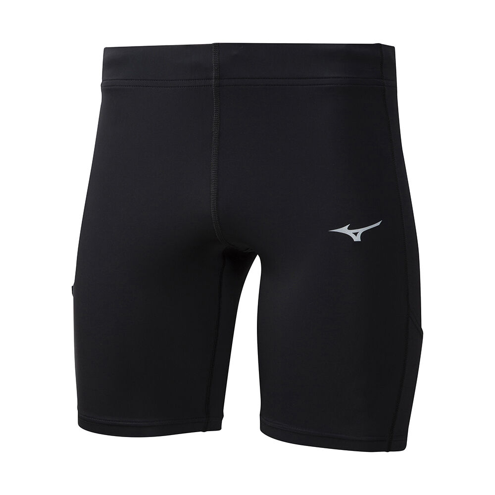 Mizuno Men's Impulse Core Mid Running Tights Black (J2GB055009-LJP)